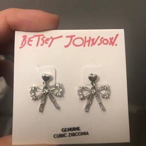 Betsy Johnson Bow Earrings